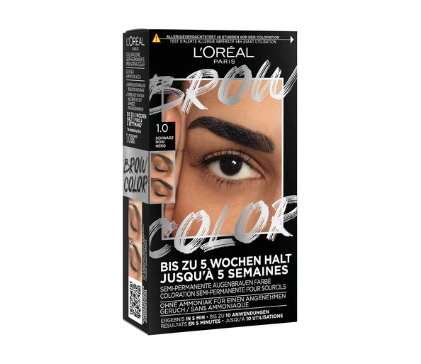 L'ORÉAL PARIS Brow Color Augenbrauenfarbe1.0 Schwarz