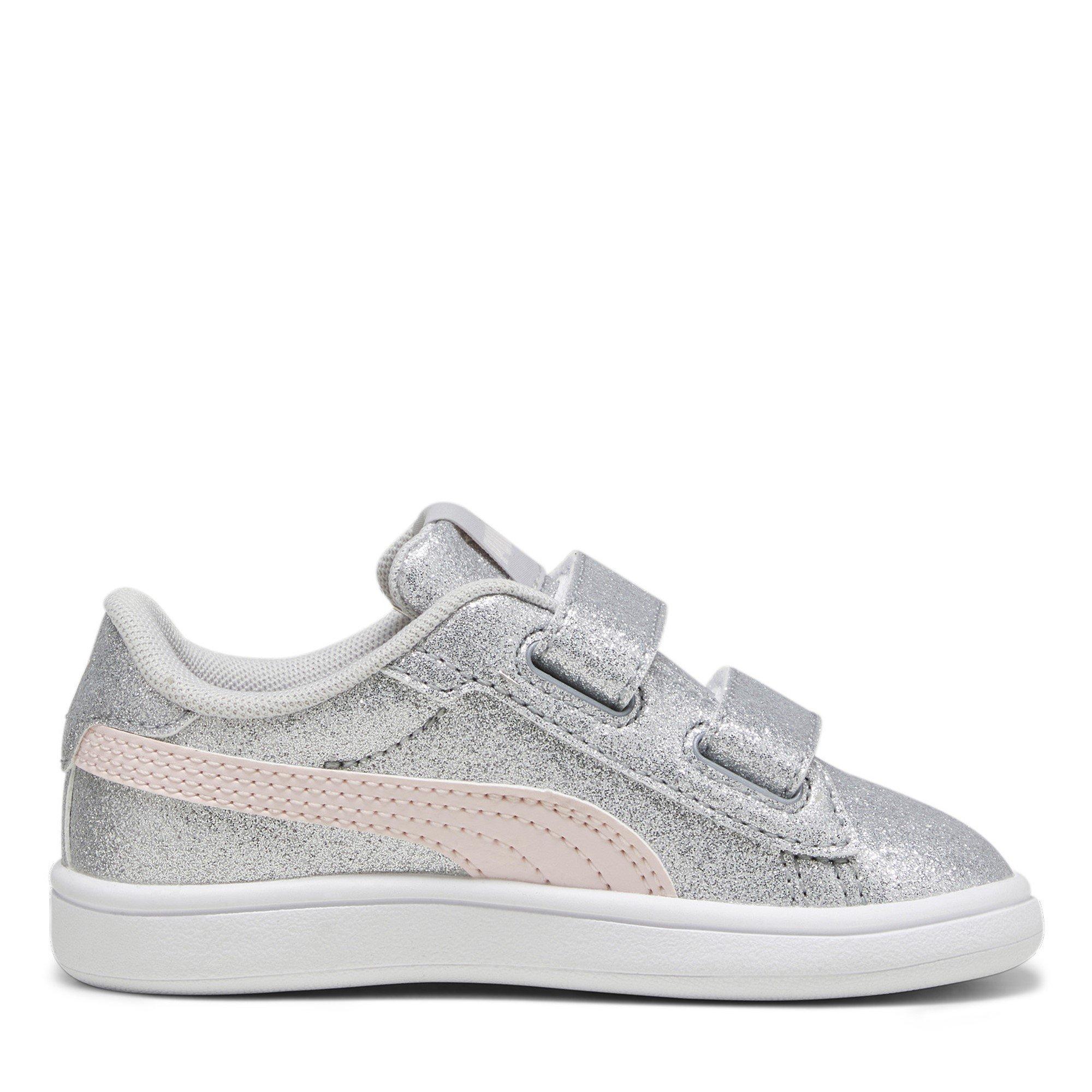 Puma Smash 3.0 Glitz Glam V Infant Girl Trainers