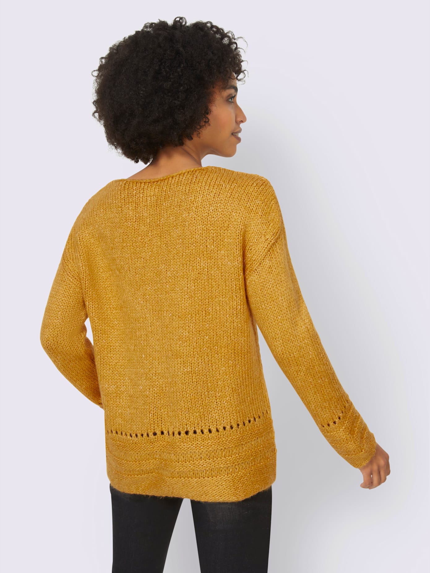Pull grosse maille douce