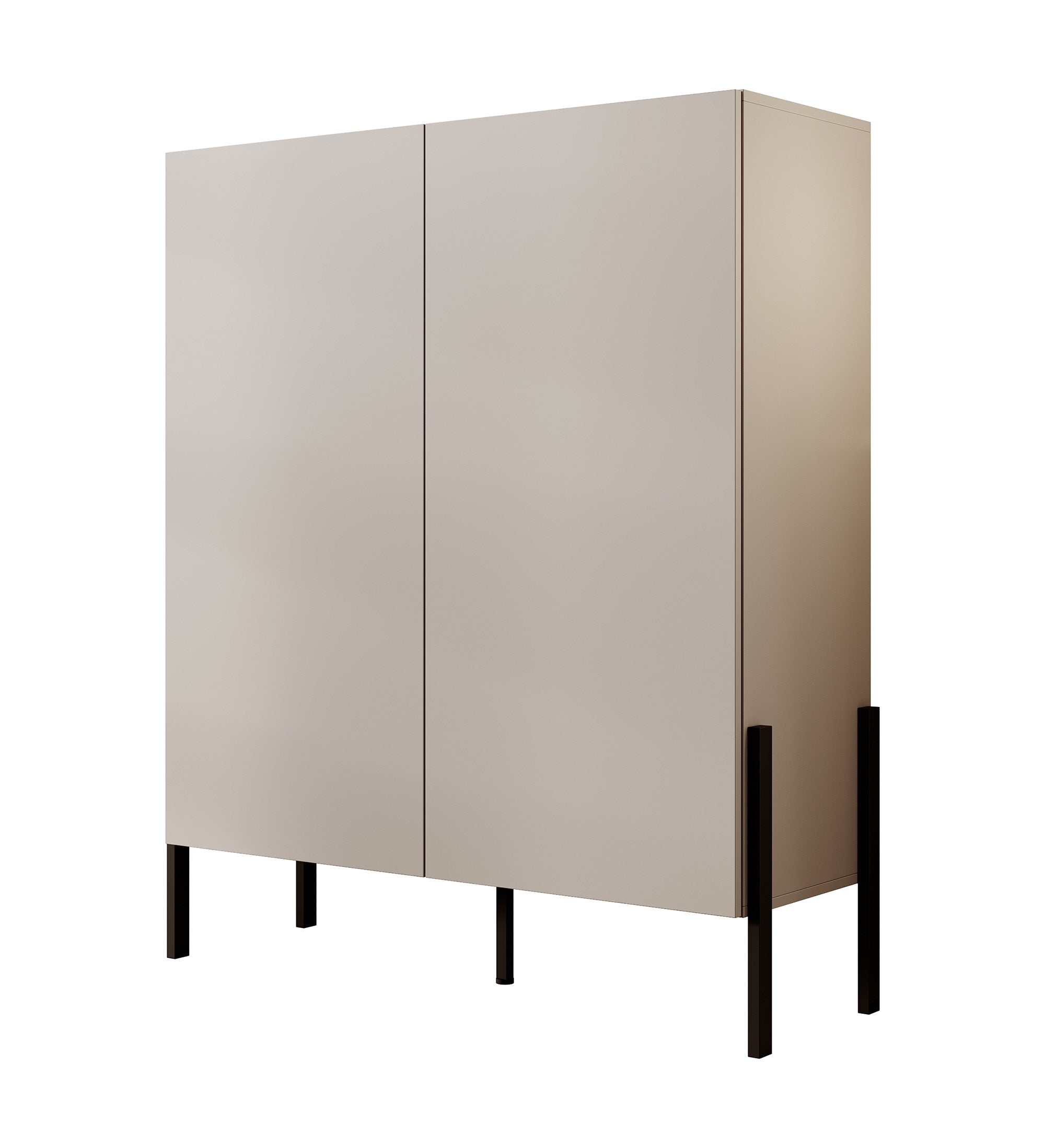 Meubella - Dressoir Jordy - Beige - 114 cm