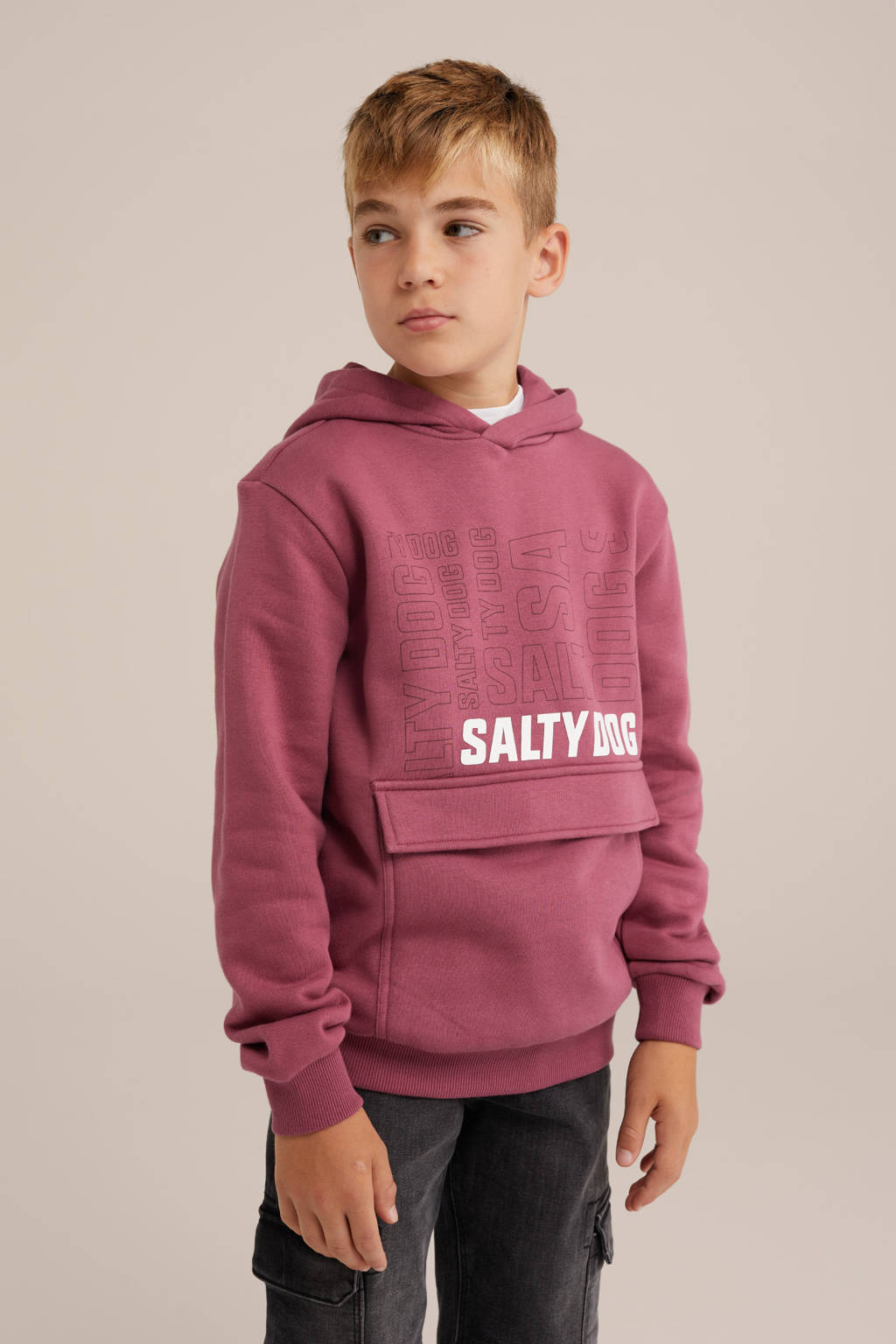 WE Fashion hoodie oudroze