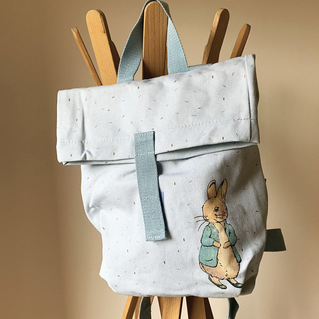 Petit jour rugzak pieter konijn blauw - 30 cm