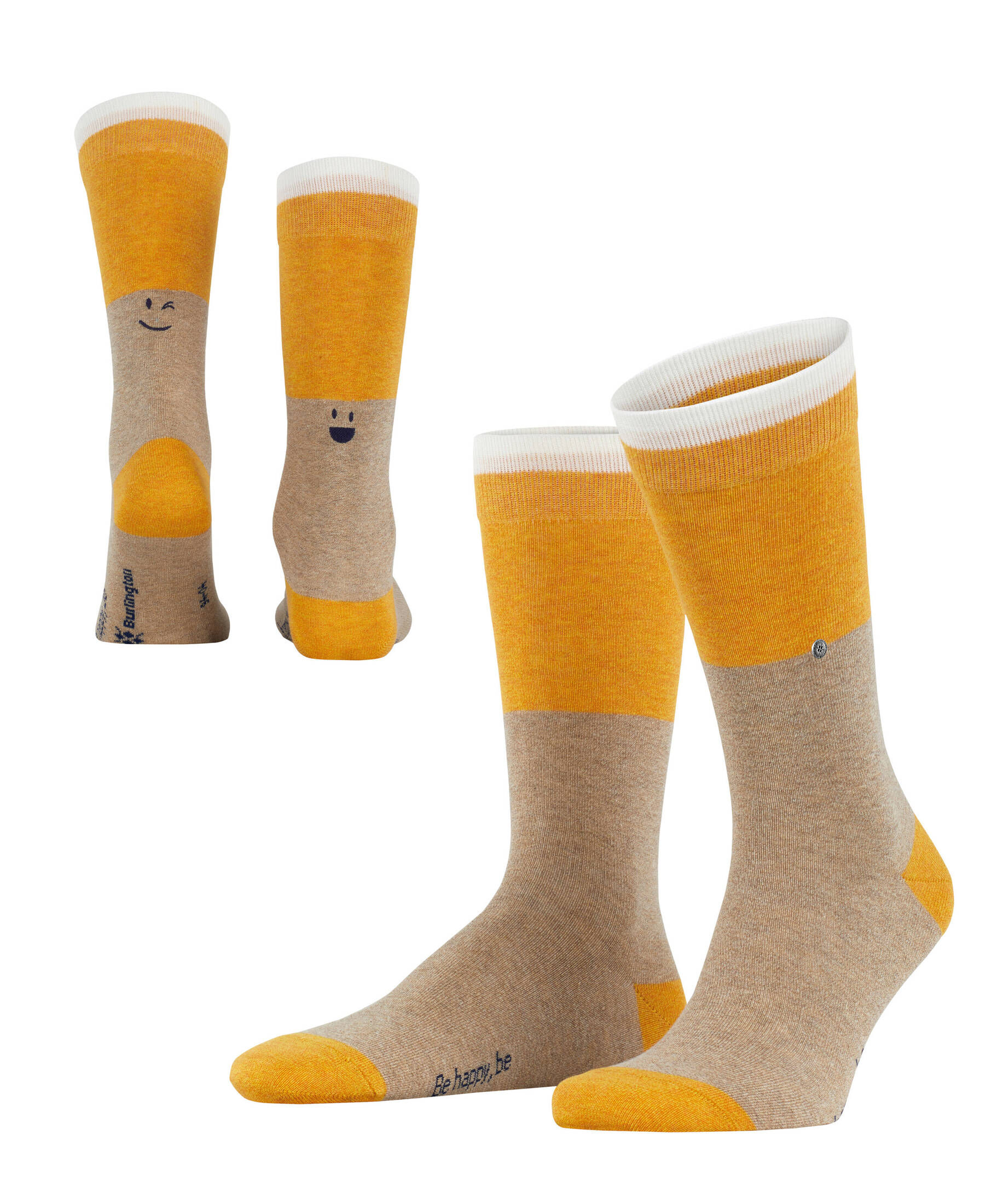 Burlington| Herren Socken Be Happy