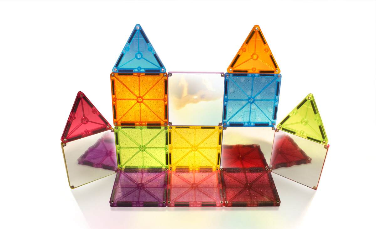 Magna-Tiles - Stardust Magnetsæt - 15 Dele
