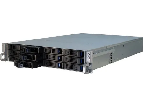 Inter-Tech IPC 2U-2412 - Rack-monterbar - 2U - SSI EEB - ingen strømforsyning - USB