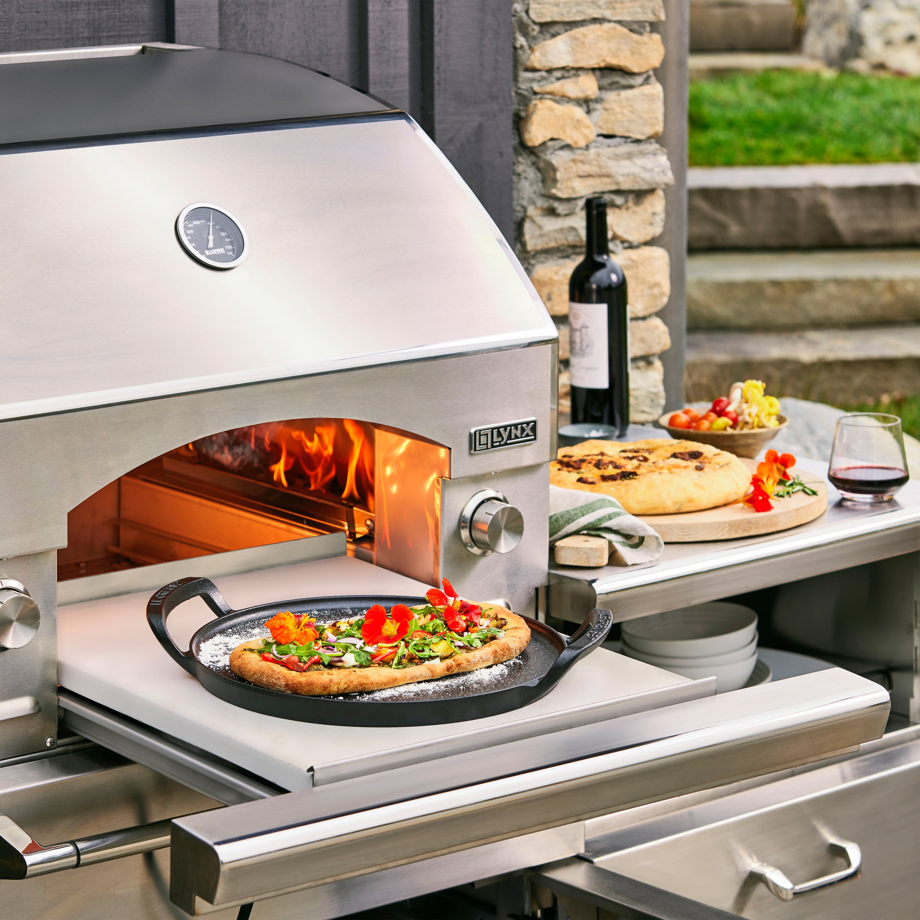 Le Creuset BBQ Outdoor Pizzapan - Ã 35 cm