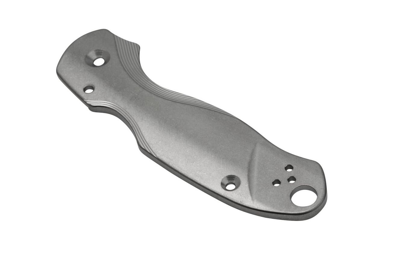 Flytanium Spyderco Para 3 Scales, Lotus Titanium