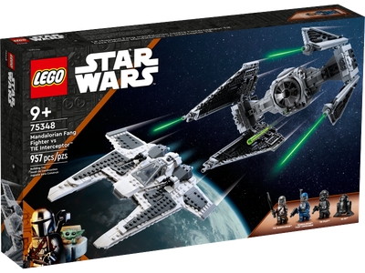LEGO Mandalorian Fang Fighter vs. TIE Interceptor™ (75348)