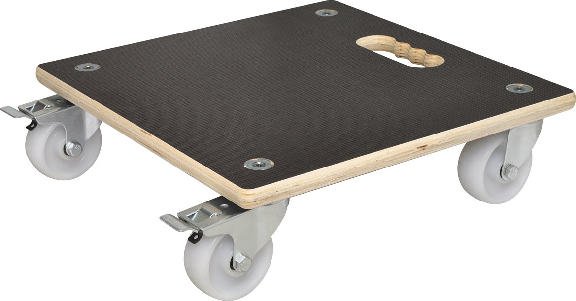 Trolley Maxi Grip 38 x 38 x 11 cm bruin