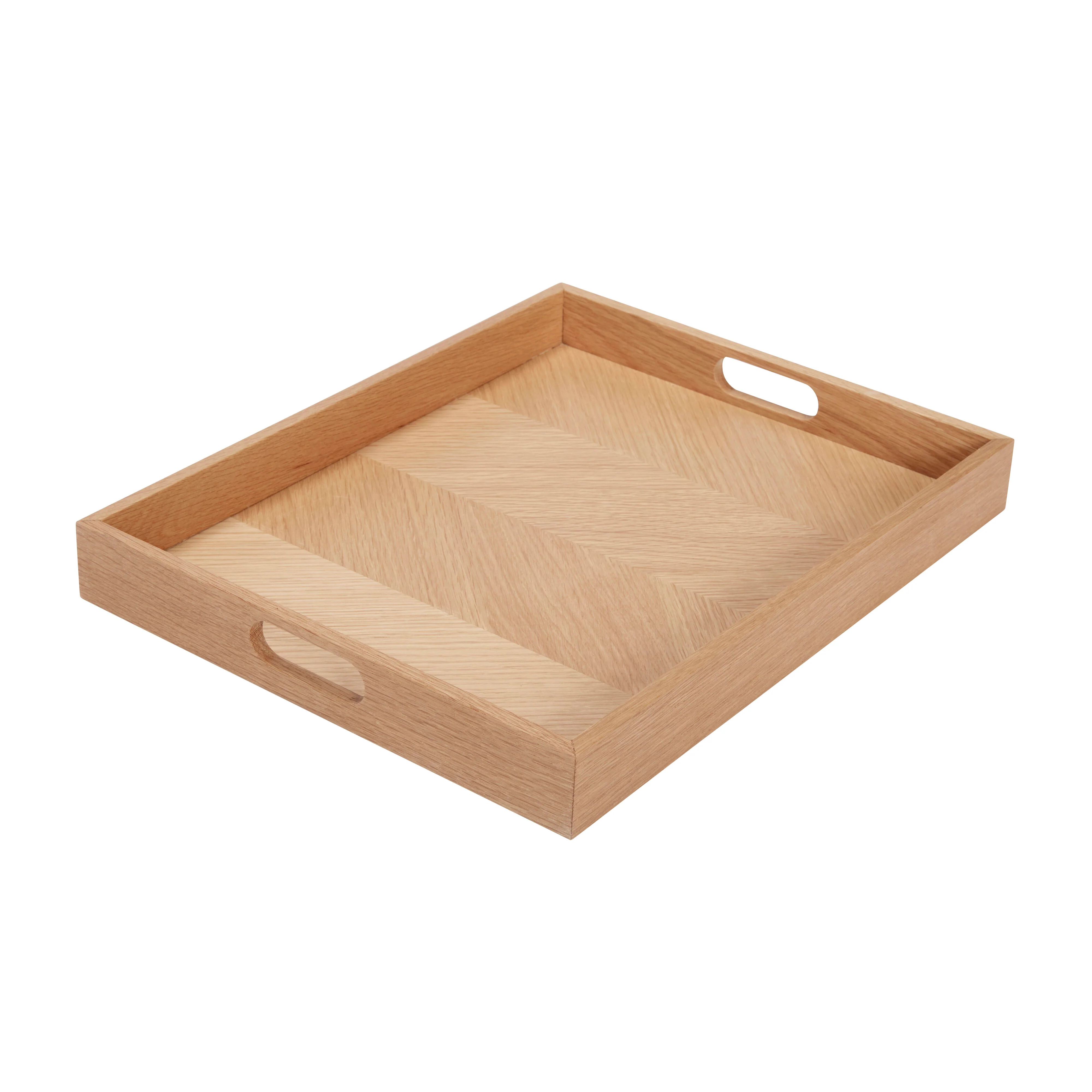 Hübsch  Structure bakke, natur - 45x35x5 cm.