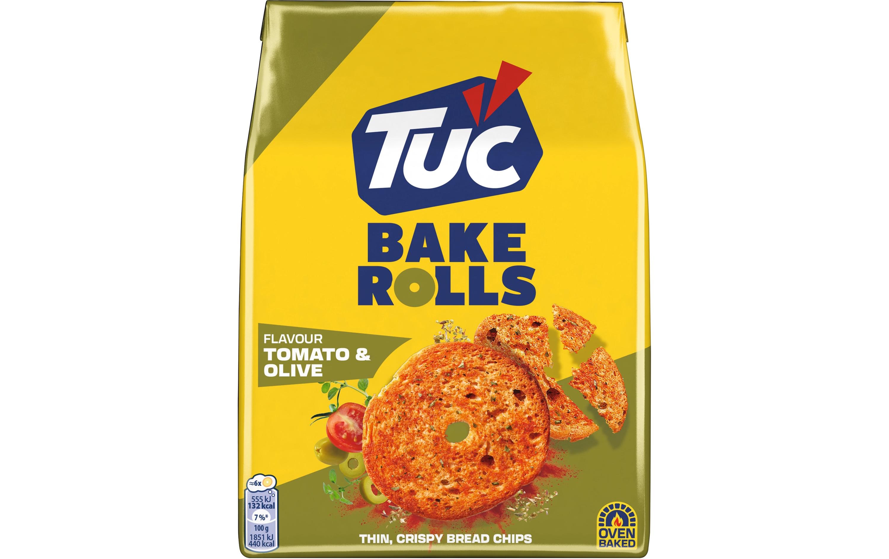 TUC Bake Rolls Tomate & Olive 150 gMediterraner Knabbergenuss