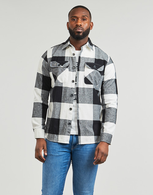 Jack & Jones - JJEDARREN BUFFALO OVERSHIRT LS Blanco