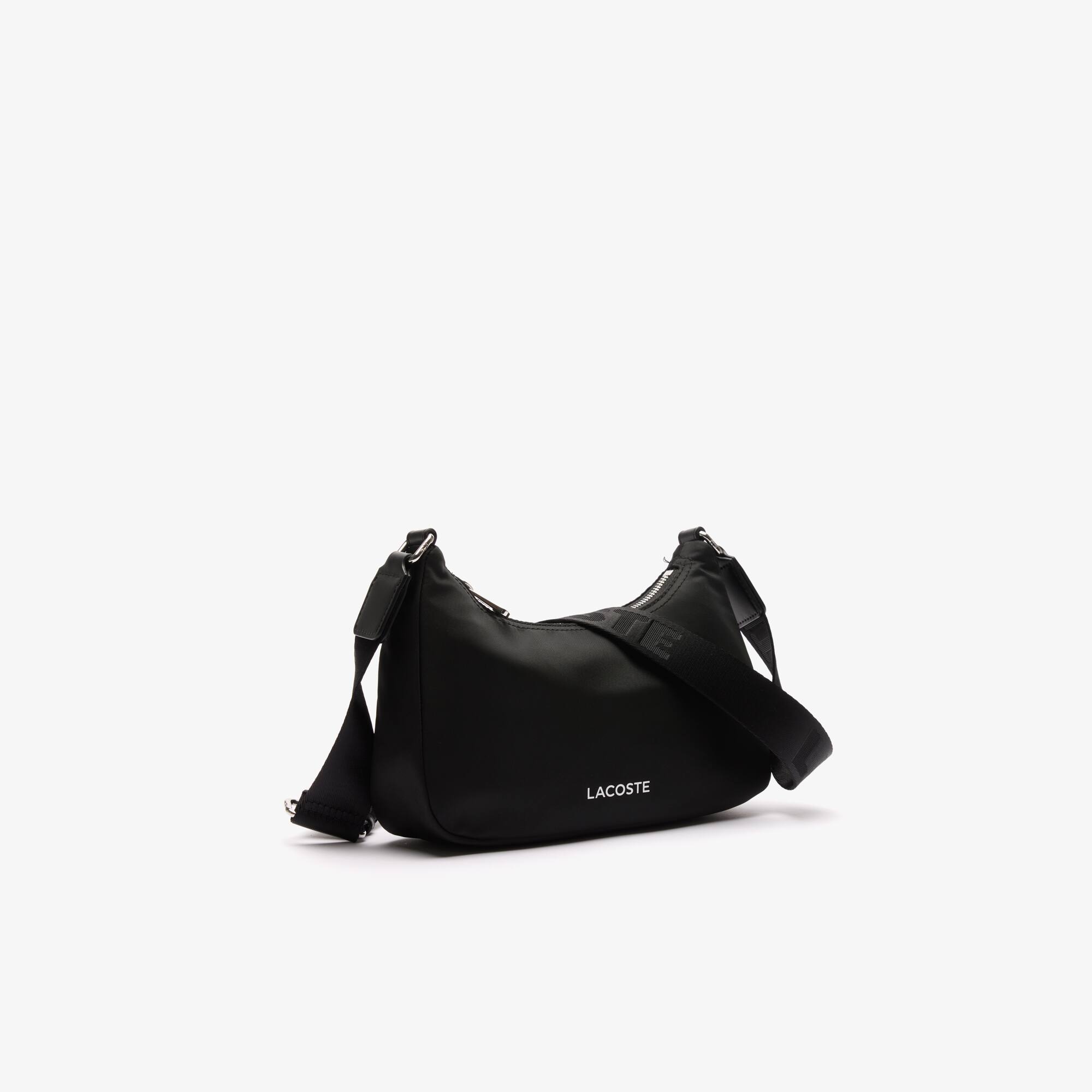Active Nylon Hobo Bag Taschen - Schwarz - Lacoste - Unisex