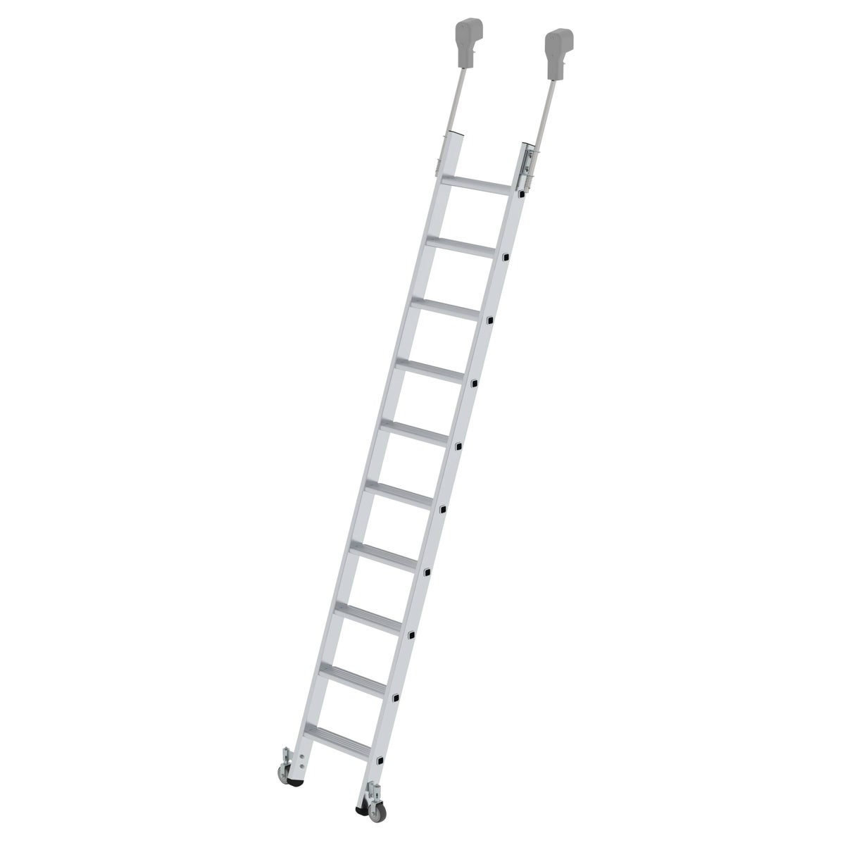 PROREGAL Mobiele Trapladder met 10 Treden