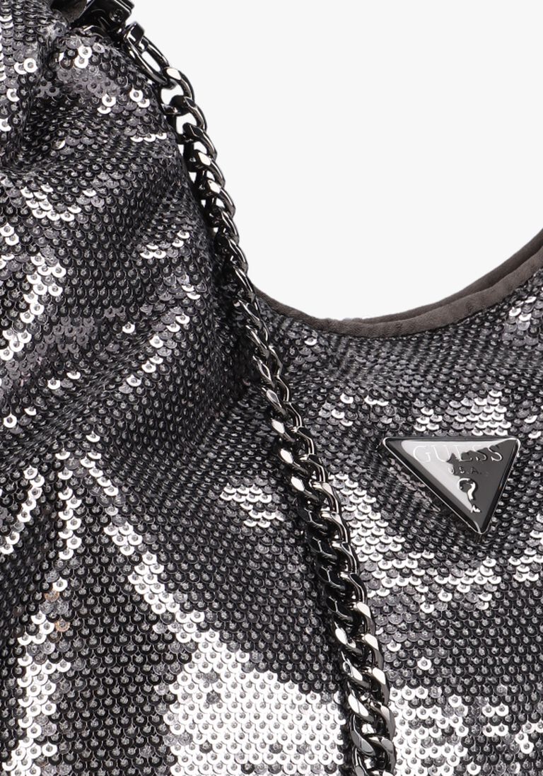 GUESS grijze guess handtas velina hobo