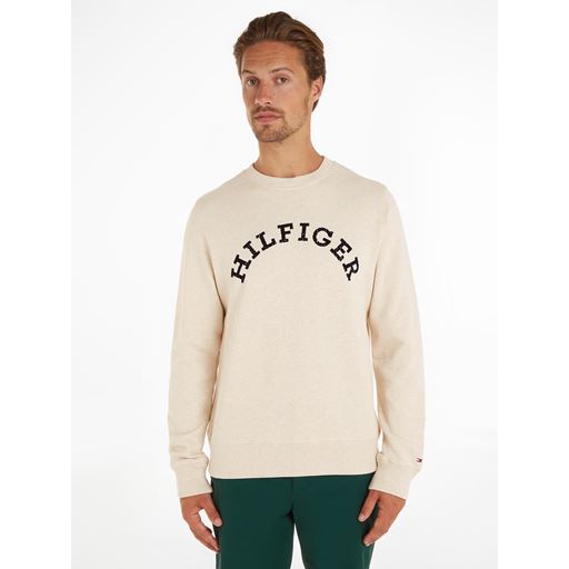 Tommy Hilfiger Logo Sweatshirt, Calico Heather, XXL