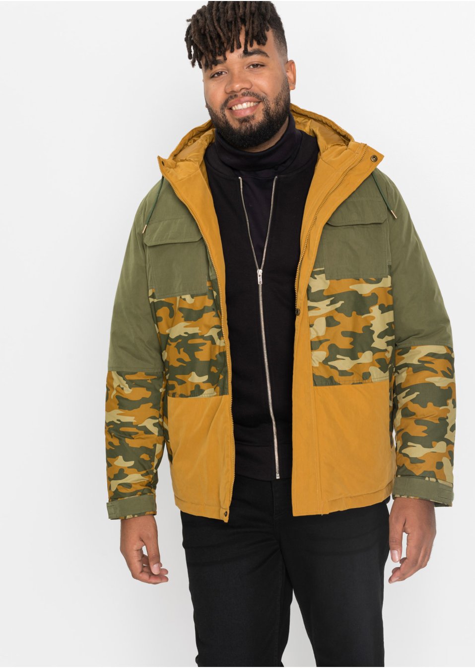 Veste d'hiver à capuche