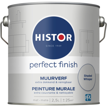 Histor Perfect Finish muurverf mat Shaded Whisper 2,5 liter