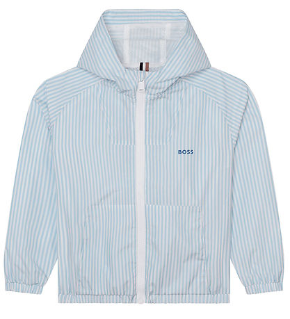 BOSS Jacke - Hellblau/weiß gestreift