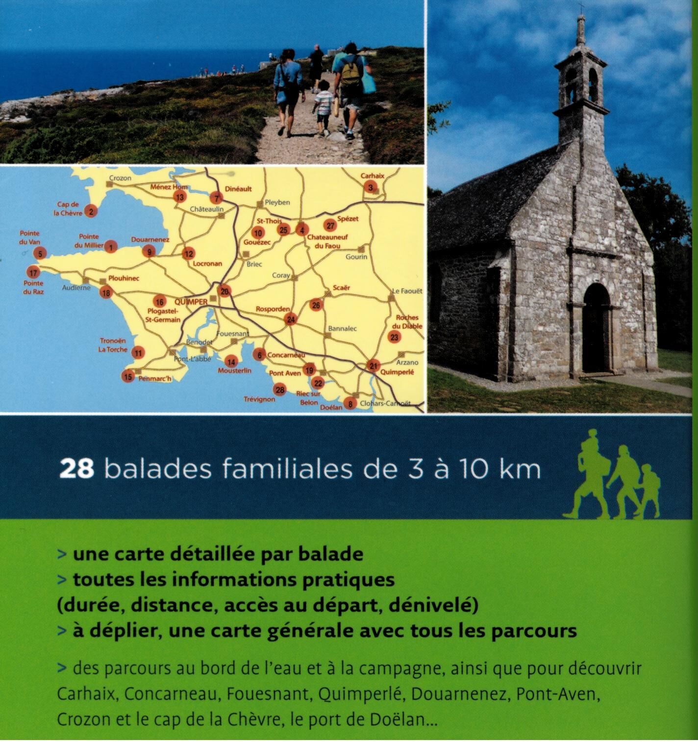 OUEST FRANCE - FINISTERE SUD 28 BALADES