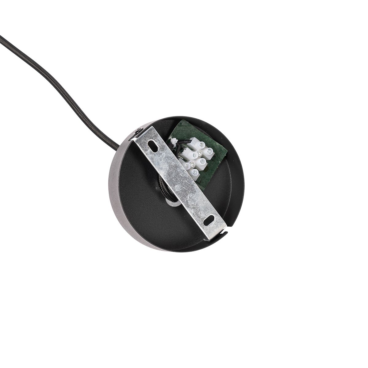 Oosterse hanglamp zwart bamboe 50 cm - Ostrava