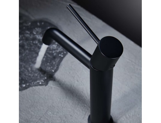 IMEX PRODUCTS - Robinet mitigeur de lavabo monza noir mat, corps du robinet...