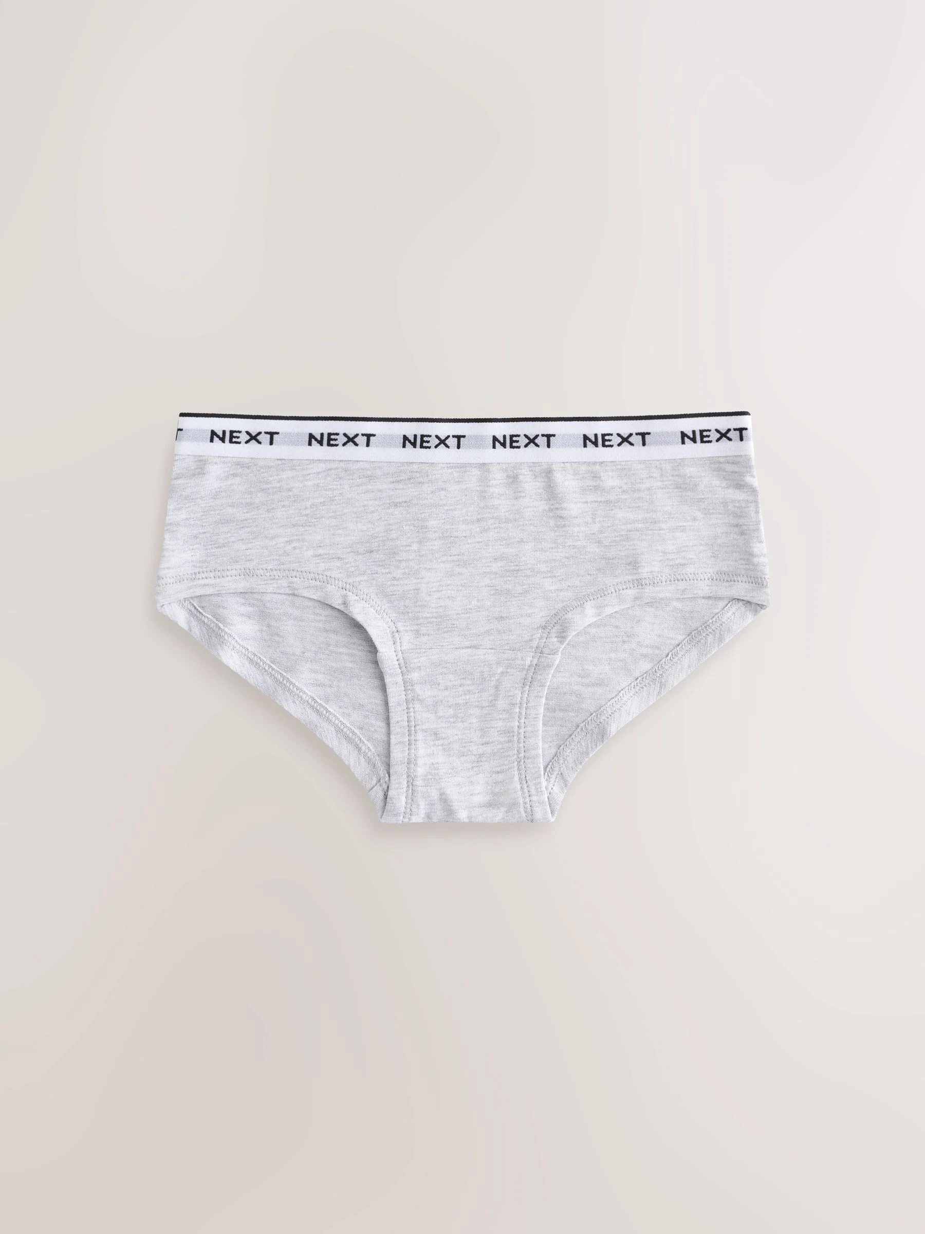 Zwart/grijs/wit - Verpakking van 7 hipsters (2 - 16 jr)