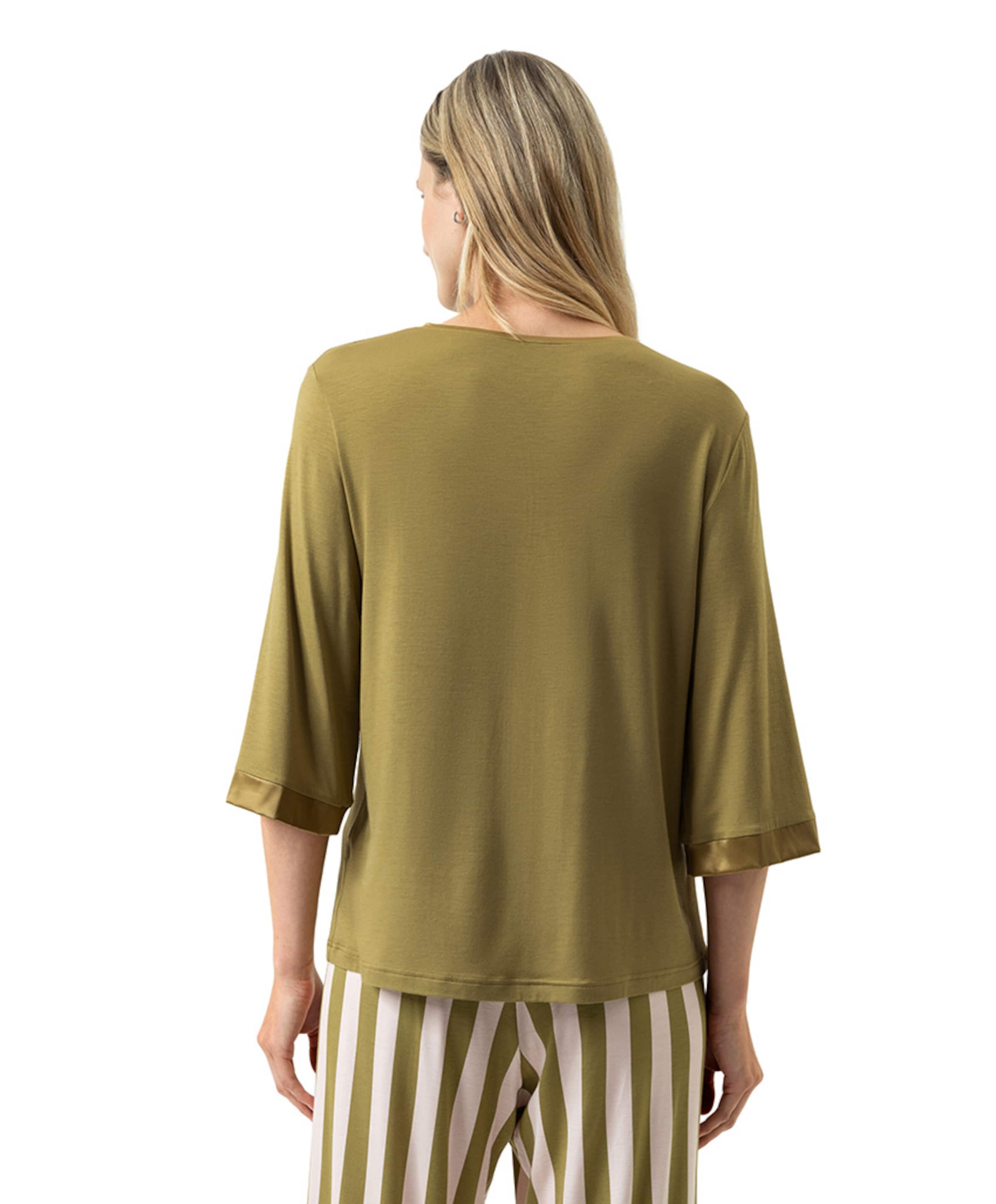 Mey Dames pyjamatop groen