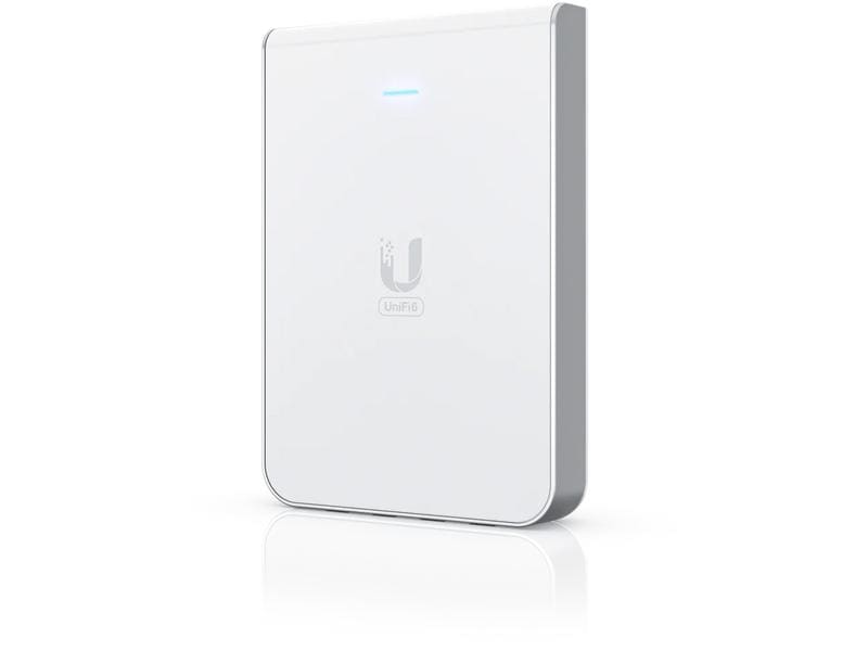 Ubiquiti Access Point UniFi6 In-Wall U6-IW Wandmontierter WiFi 6 Access Point mit integriertem PoE-Switch