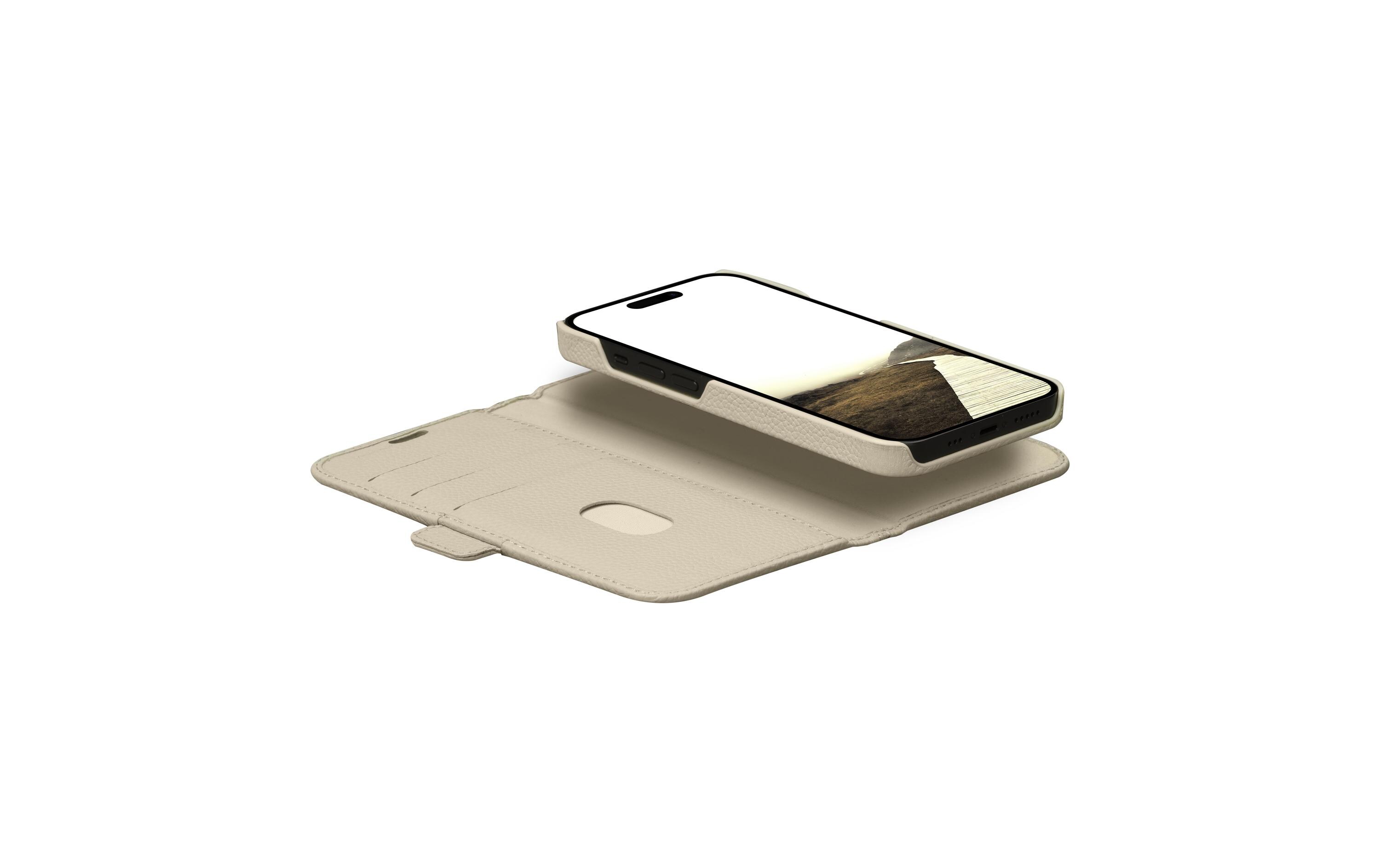 Book Cover New York iPhone 15 Pro Max Sand DuneSchutzhülle für das Apple iPhone 15 Pro Max