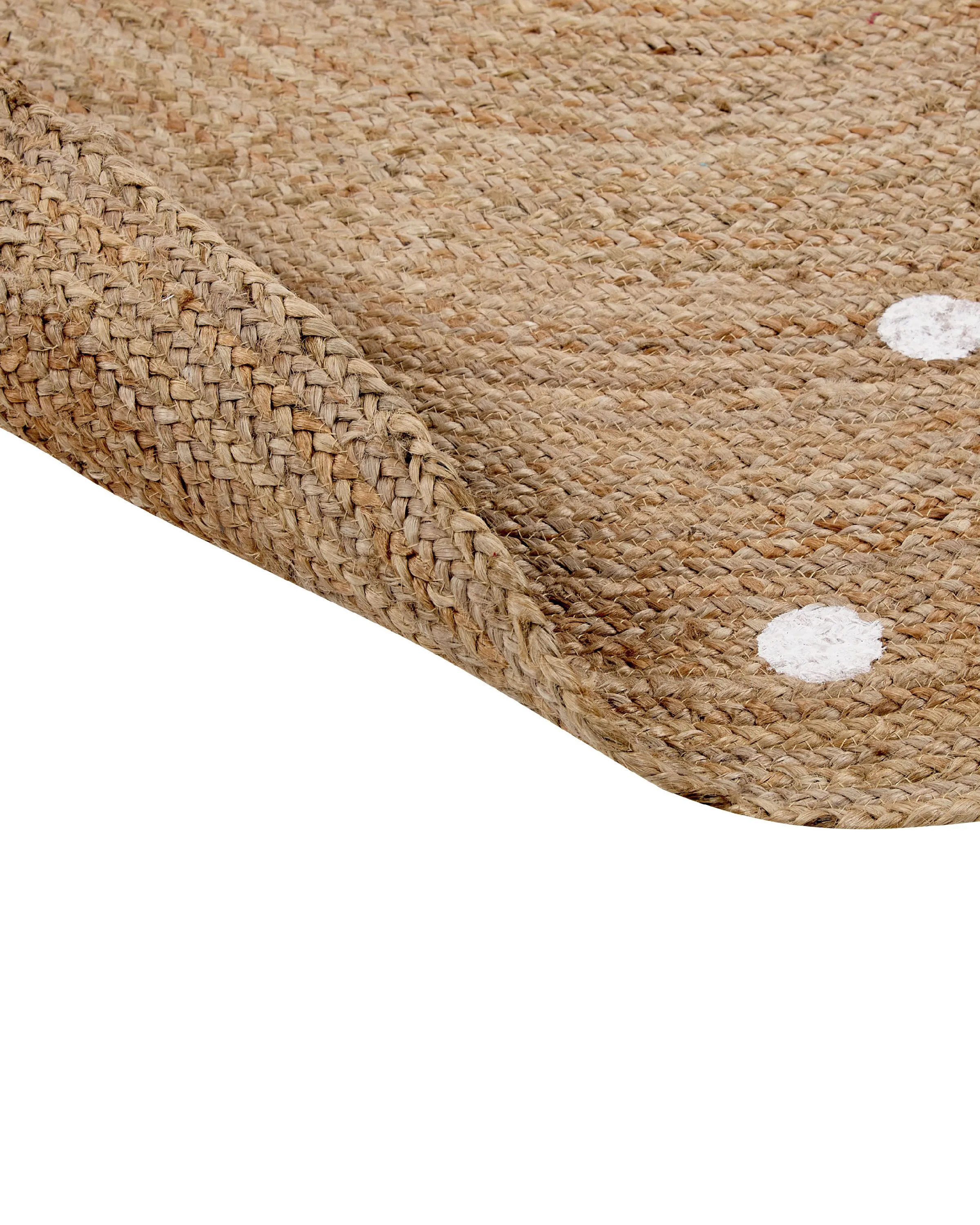 Vloerkleed KHARRA Beige ø 140 cm Jute