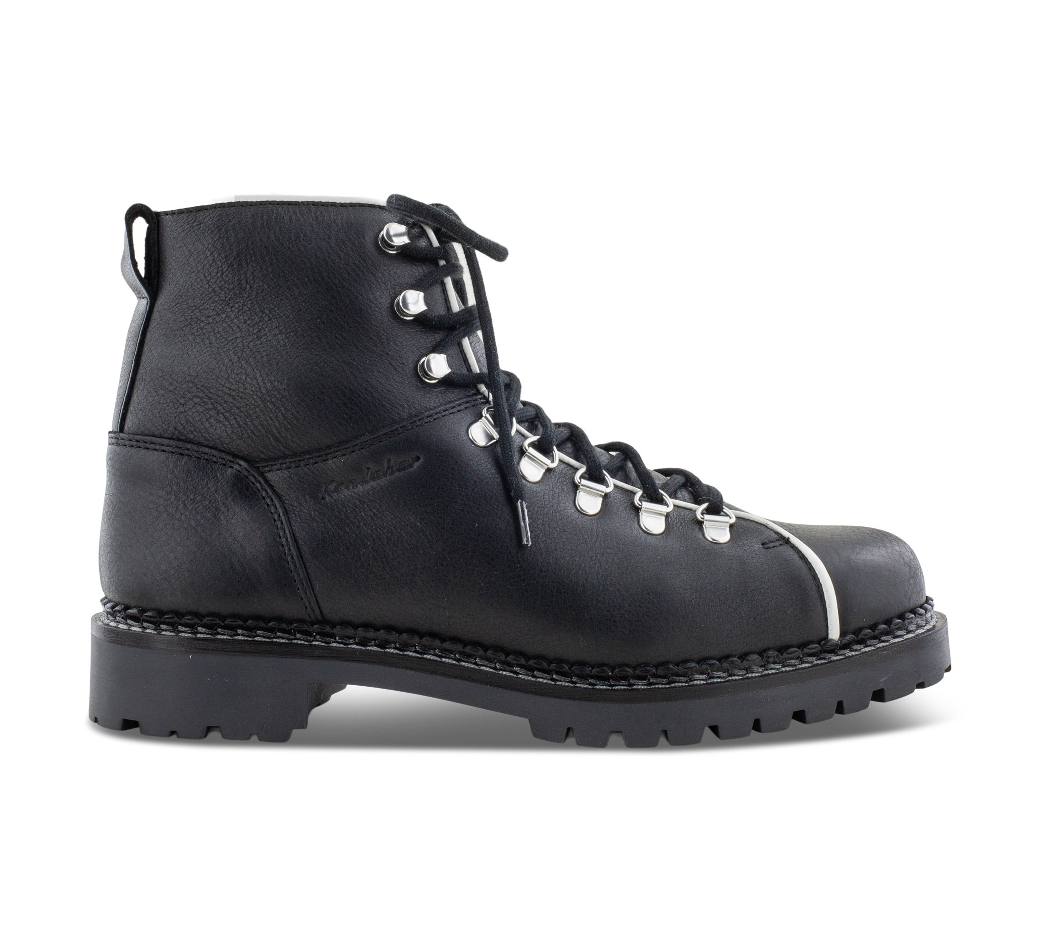 Kandahar Retro - Schnürstiefel schwarz