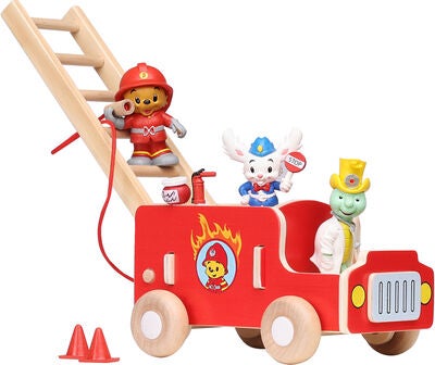 Bamse Brannbil, Rød