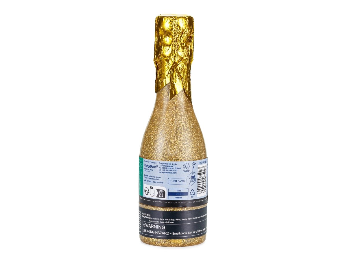 Gouden Confetti Kanon Champagne 20,5cm