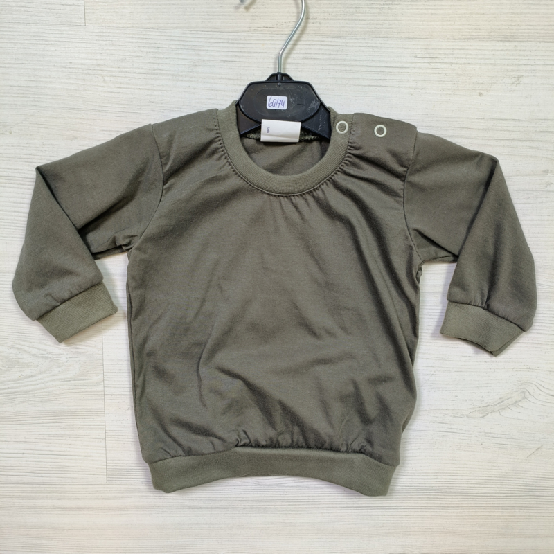 Basic green sweatdress
