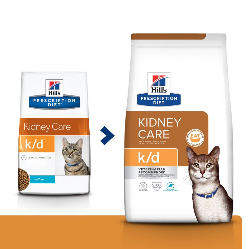 Ração para Gatos Hill's Prescription Diet Kidney Care k/d Atum