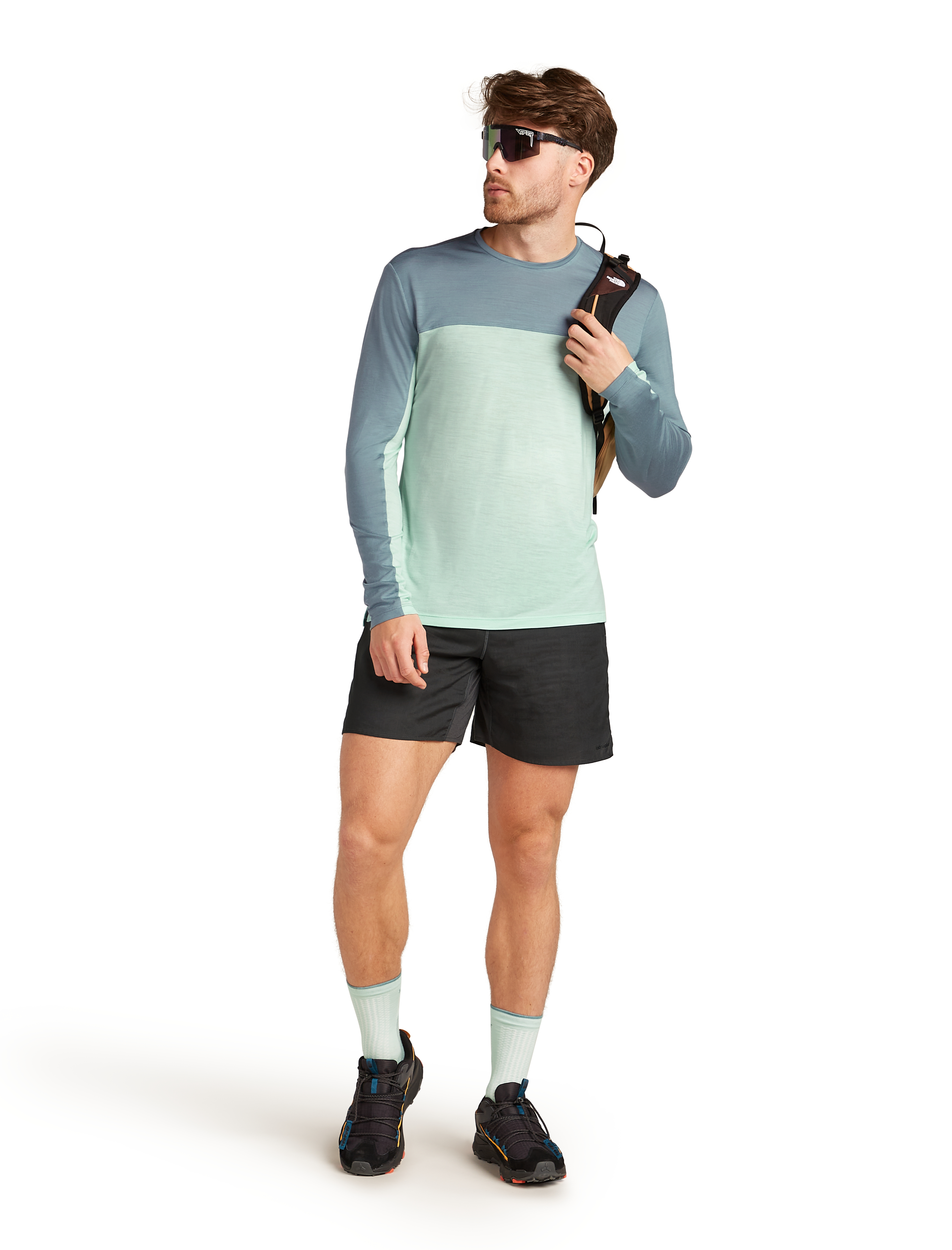 Mer 125 Cool-Lite Active 7 Shorts Herre Obsidian