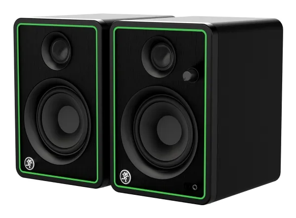 Mackie CR4-X, 2-vejs, 2.0 kanaler, Ledningsført, 50 W, 70 - 20000 Hz, Sort, Grøn