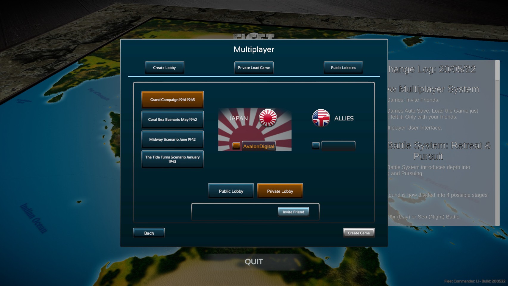 Fleet Commander: Pacific- PC