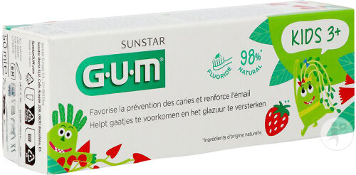 Gum Kids Dentifrice Tube 50ml