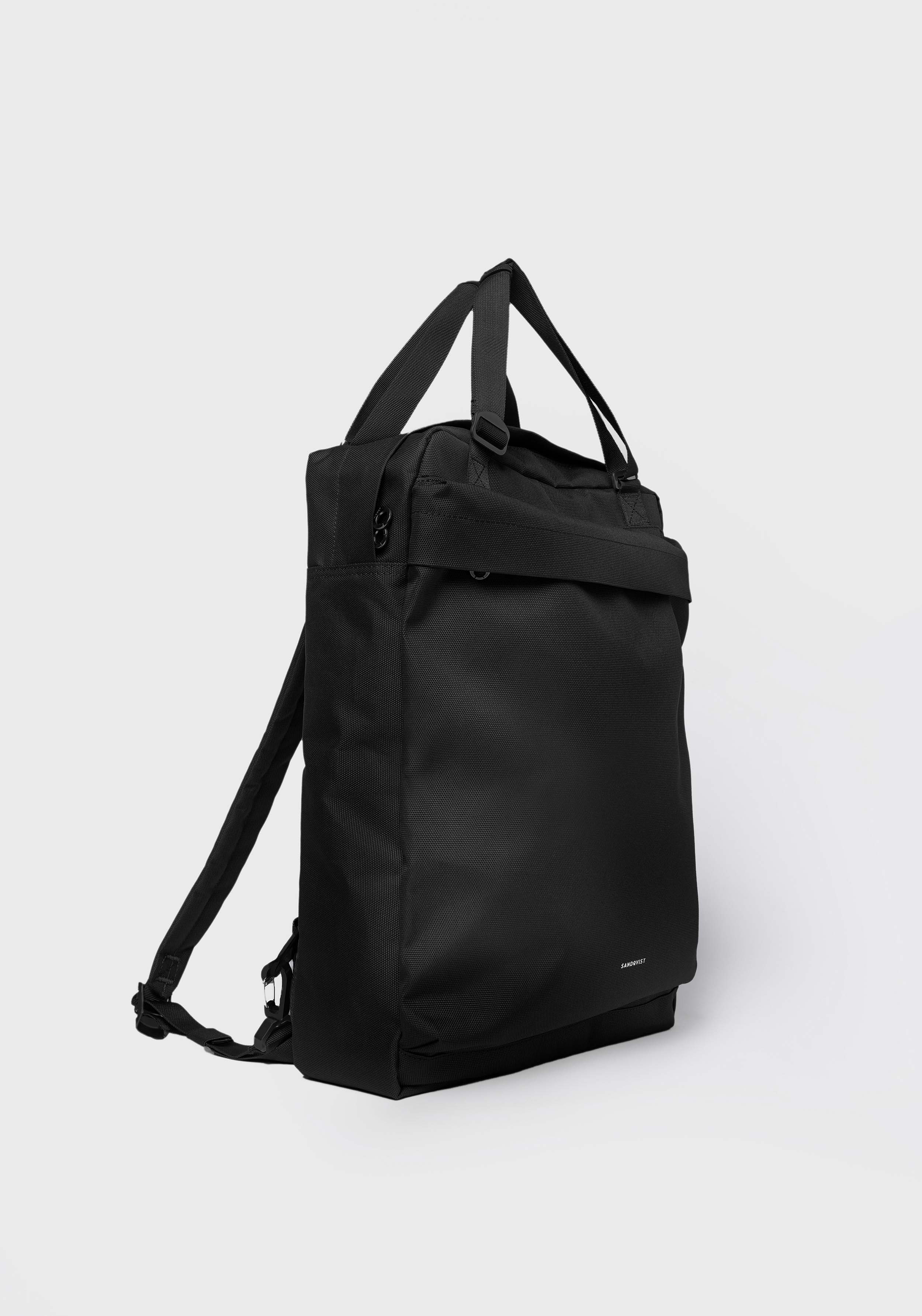 Sandqvist Tote Bag Go 2-Way Tote Bag Black