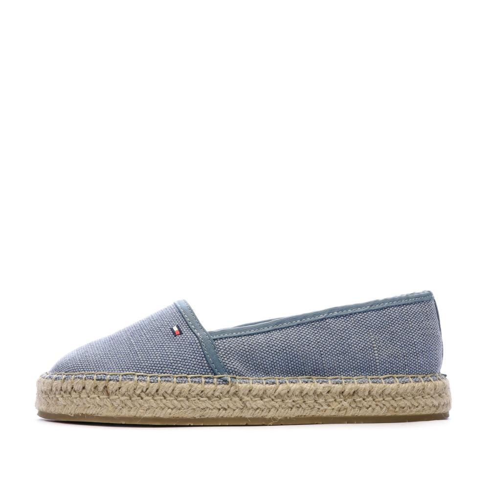 Tommy Hilfiger Espadrilles Bleu Femme Tommy Hilfiger Sammy