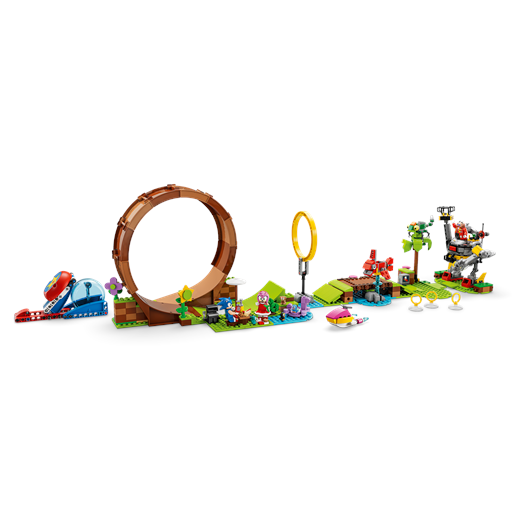 LEGO Sonic Sonics Green Hill Zone Loop-Udfordring - 76994