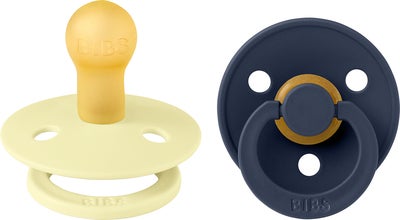 BIBS Colour Smokk 2-Pakk Str 1, Luna/Deep Space