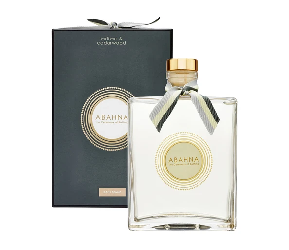 ABAHNA Vetiver & Cedarwood Bath Foam