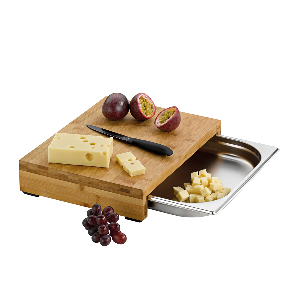 Planche à découper 36 cm Kenina avec tiroir Kela