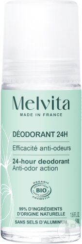 Melvita Déodorant Roll-On Efficacité 24h Bio 50ml