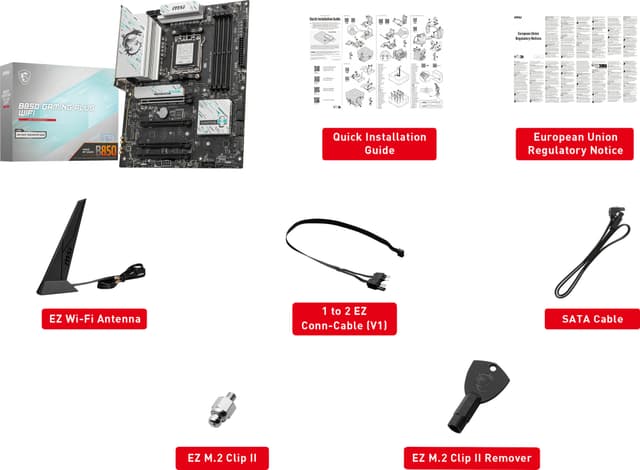 MSI MAG B850 TOMAHAWK MAX WIFI bundkort