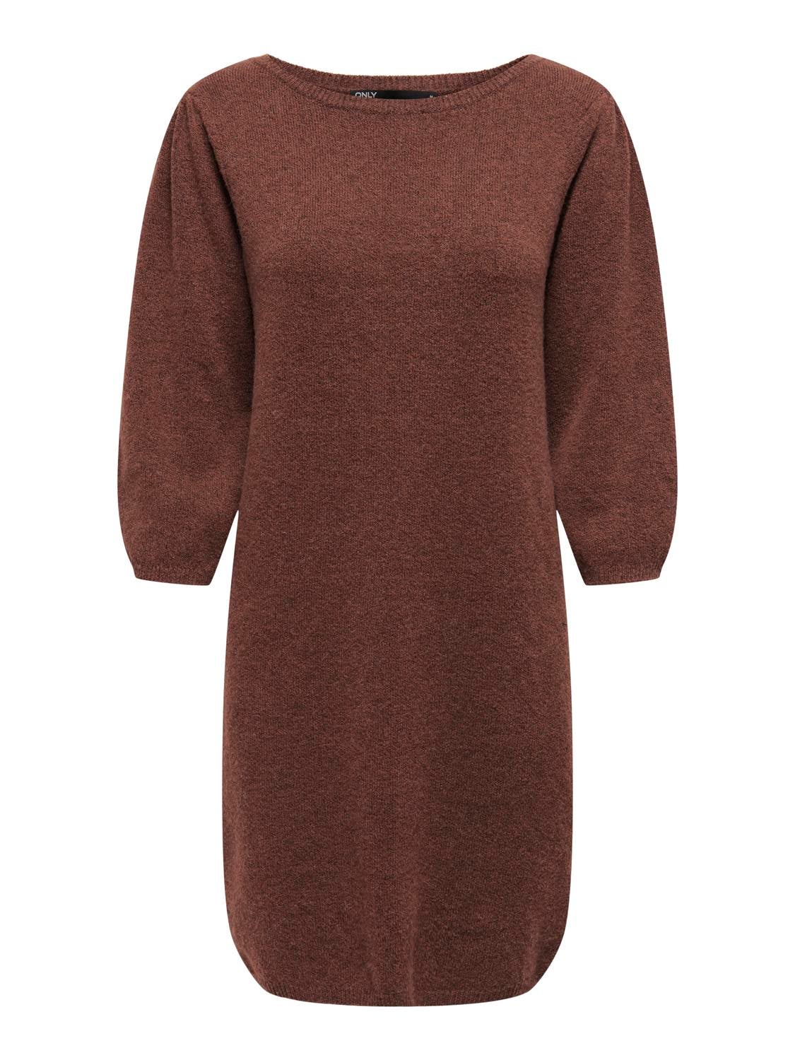 ONLRICA Langes Kleid Roasted Russet