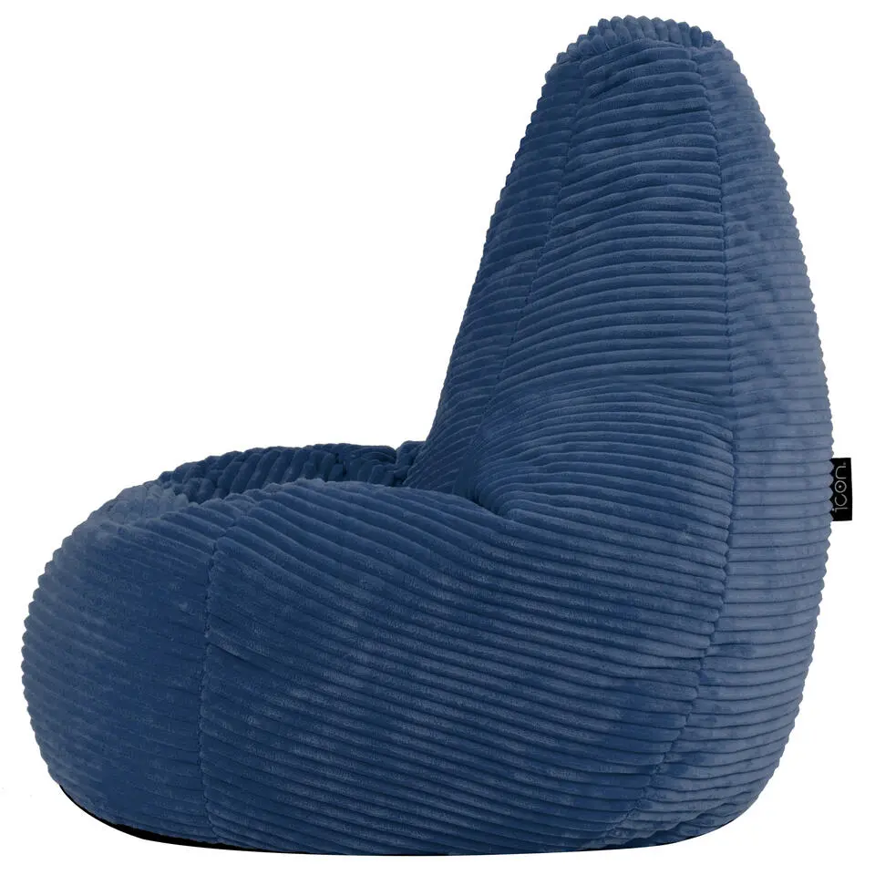 icon Kinderzitzakken Dalton - Corduroy Zitzak - Denimblauw